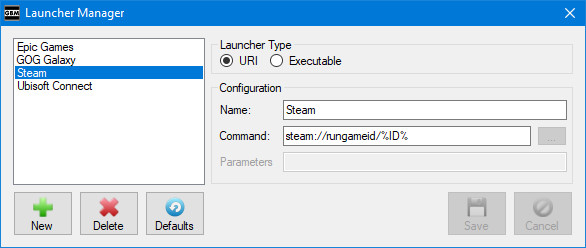 Launcher Manager