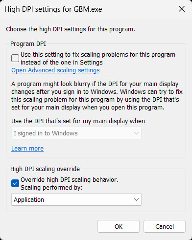 Optimal DPI Setting